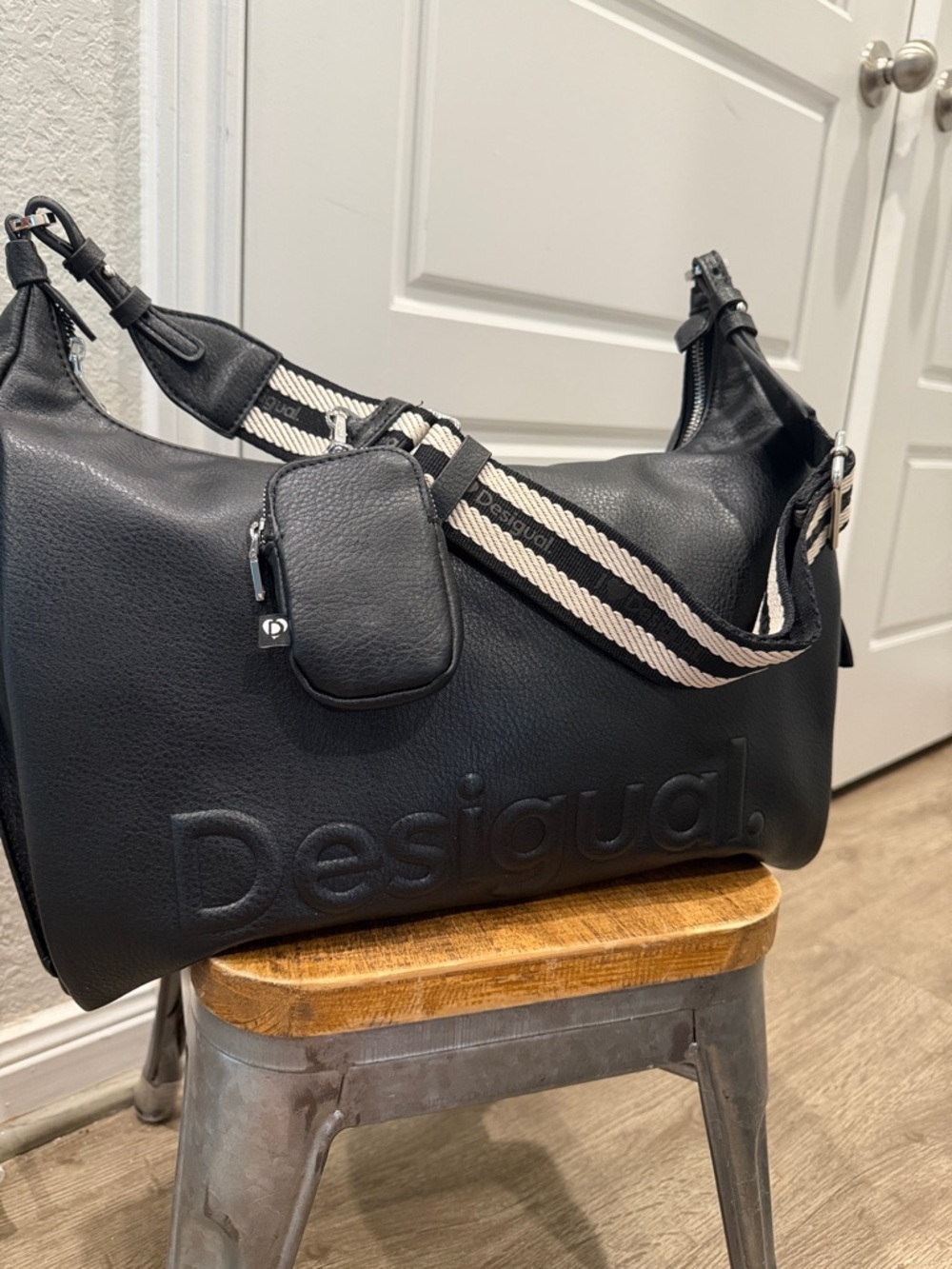 Desigual L Logo Shoulder Bag